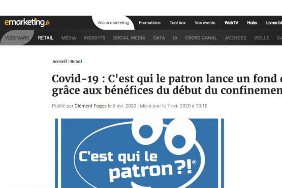 Article C'est qui le Patron