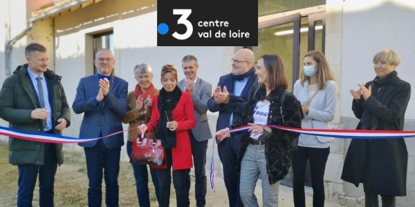 Inauguration - salle de repos pour les soignants à l'hôpital George Sand de Bourges
